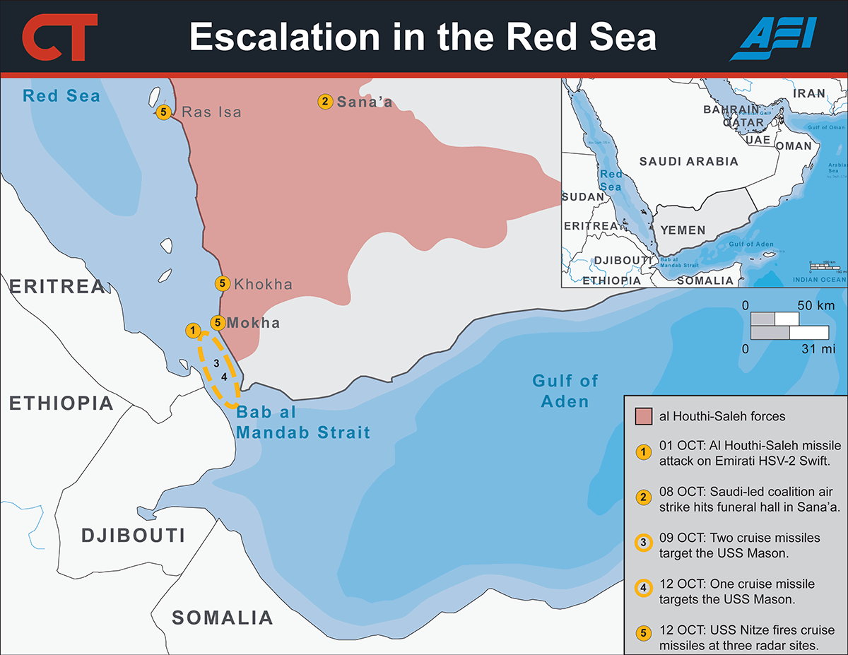 Burger Bedre antyder Escalation In The Red Sea: Yemen's Civil War, Iran, And Saudi Arabia |  Critical Threats