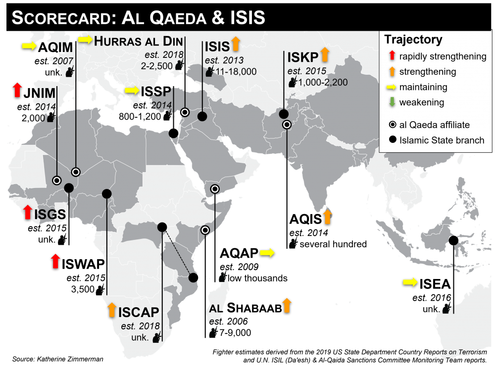 Al Qaeda &amp; Isis 20 Years After 9/11 | Critical Threats