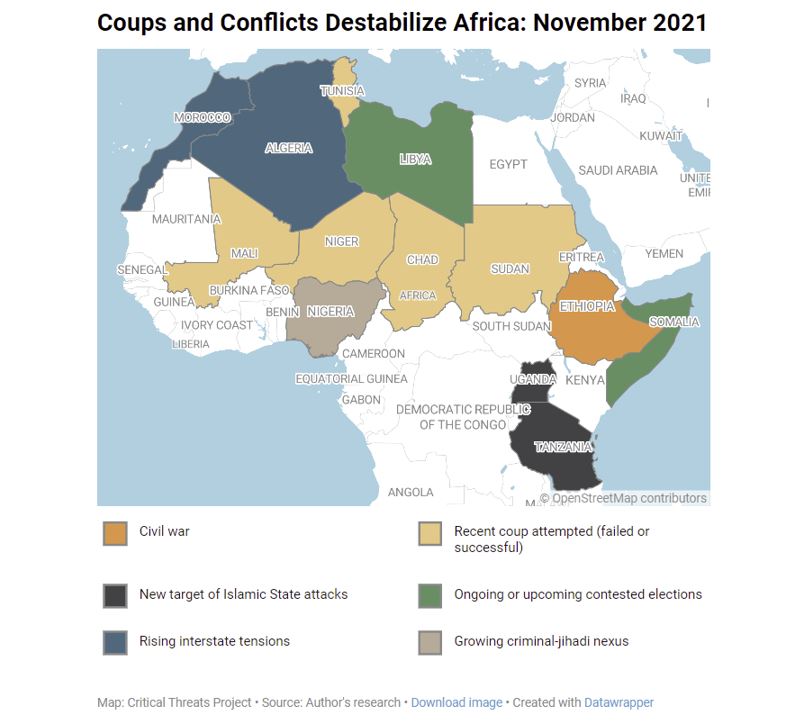 Africa File Coups And Conflicts Benefit Autocrats And Jihadis