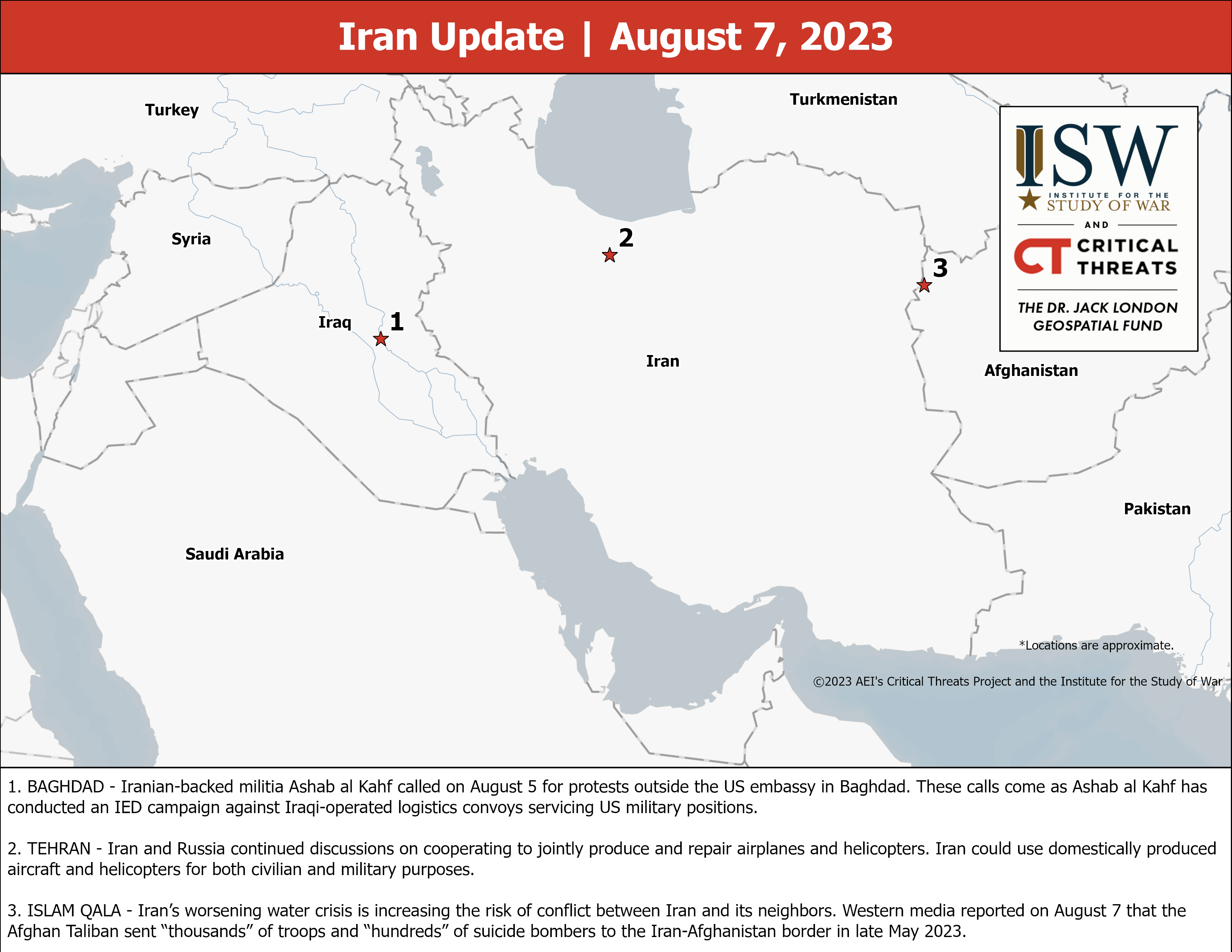 Iran Update, August 7, 2023 - Vimarsana News