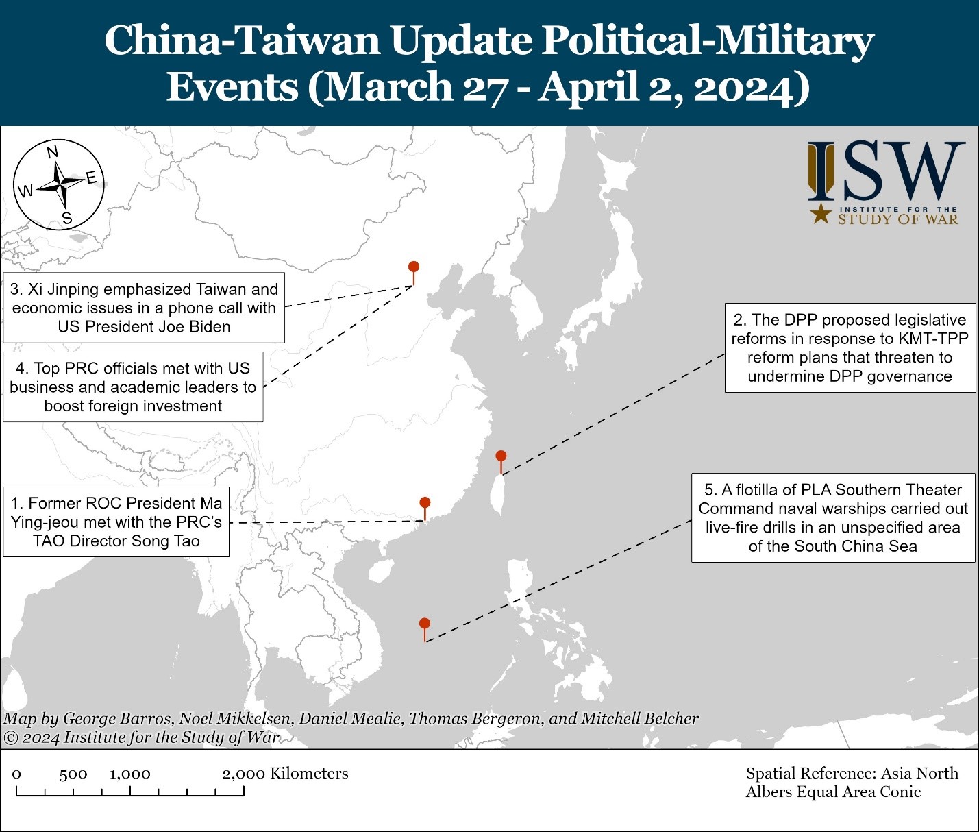 China Taiwan Weekly Update, April 5, 2024 | Critical Threats