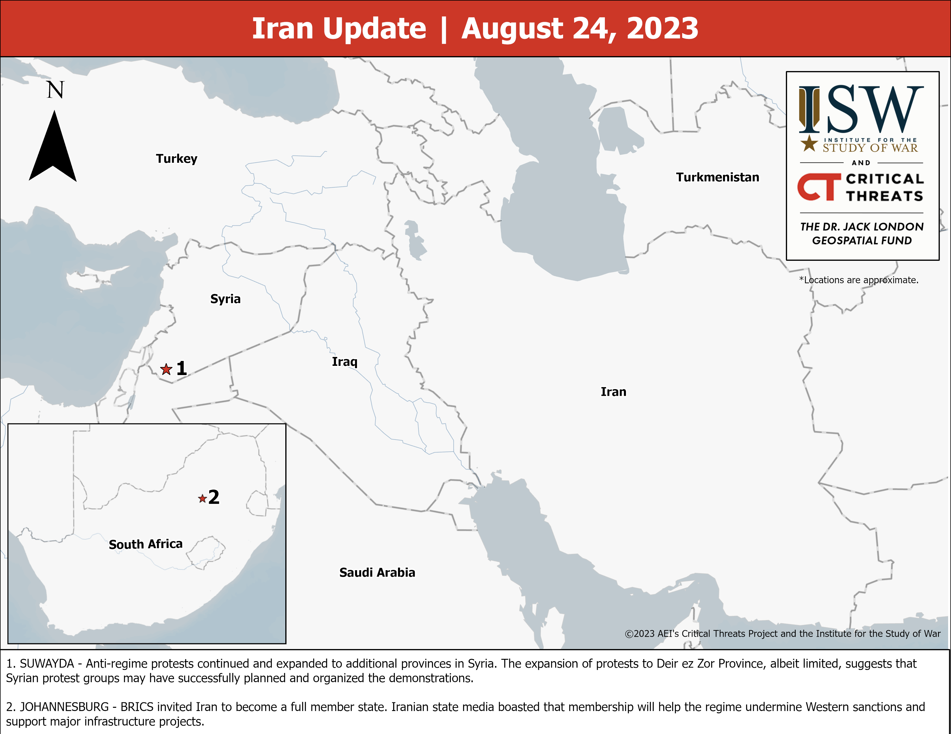 Iran Update, August 24, 2023 - Vimarsana News