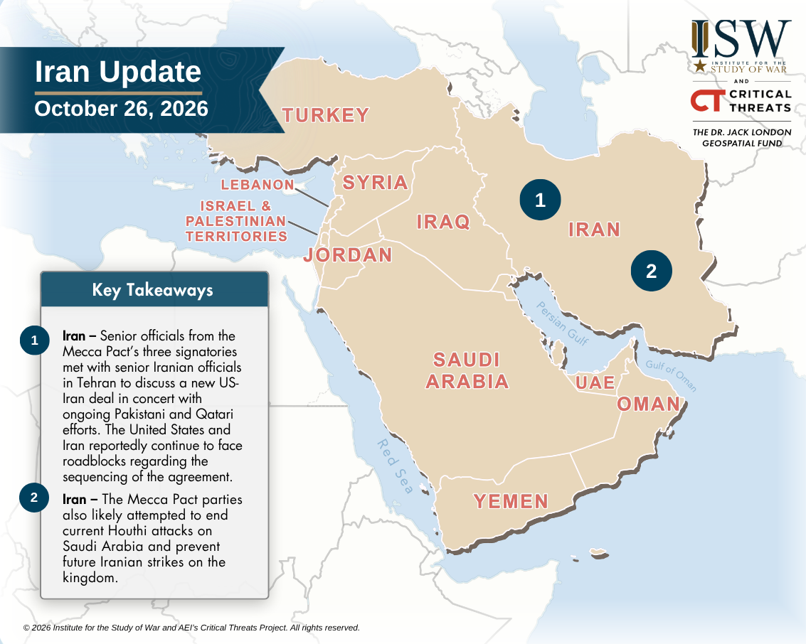 Iphone Update 26 Iran Update, October 26, 2026 | Critical Threats