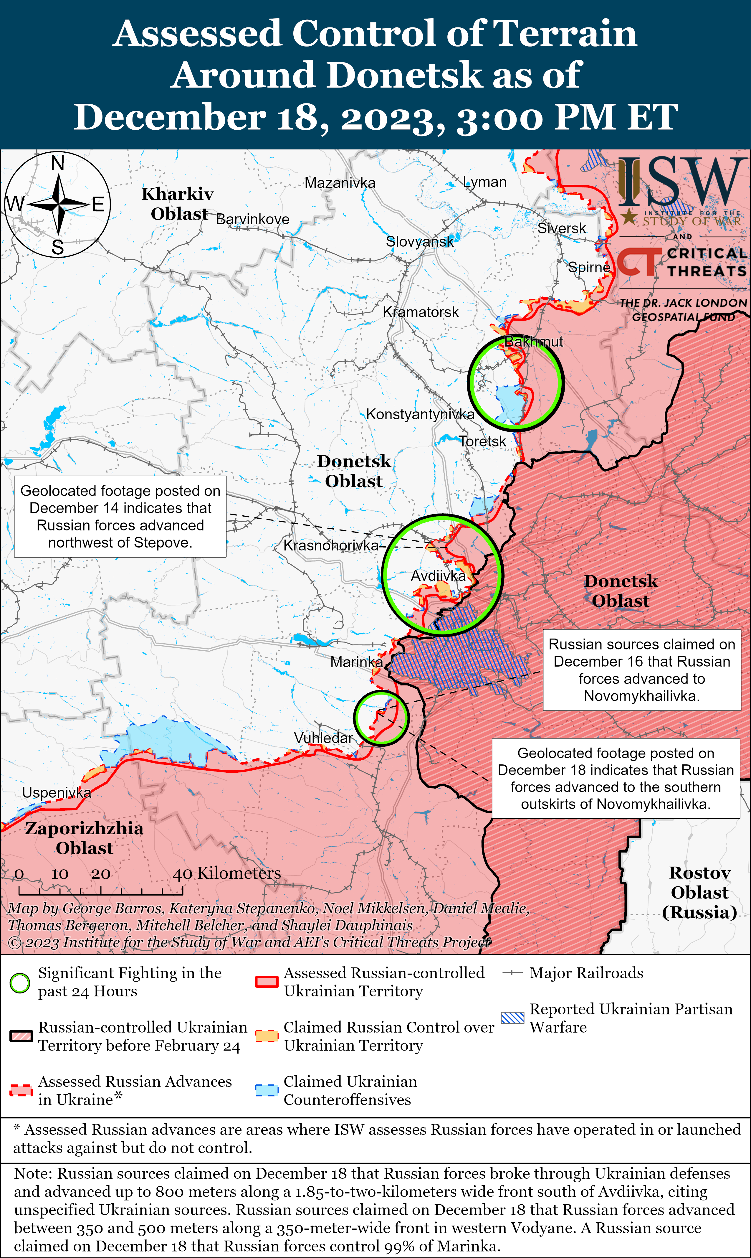 Russian Offensive Campaign Assessment, February 27, 2023