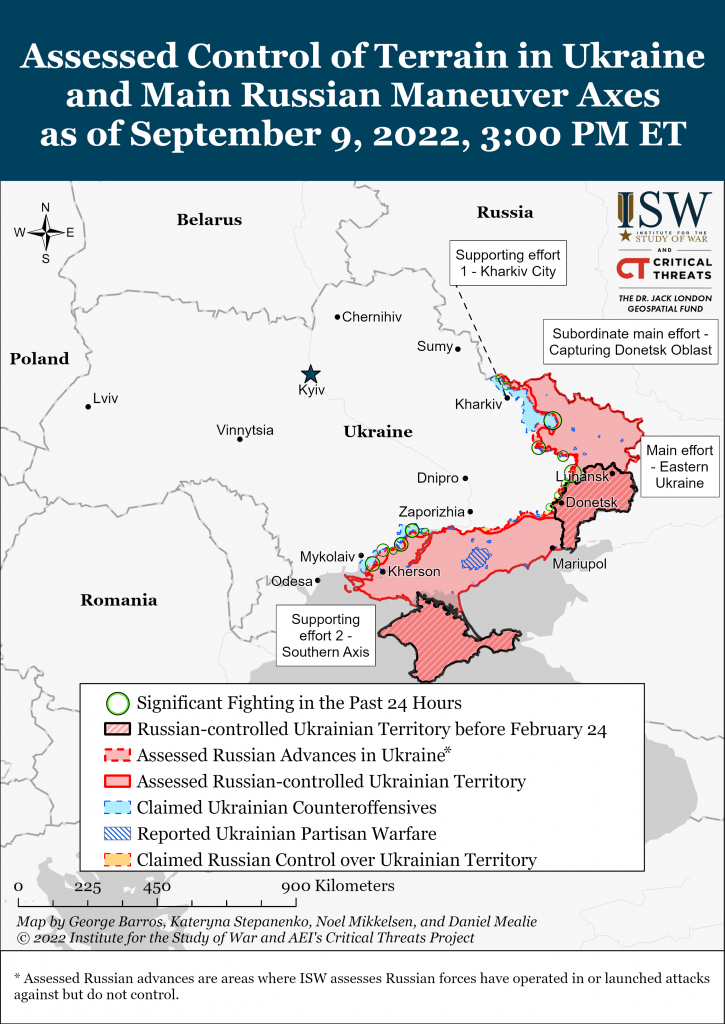 Russian Offensive Campaign Assessment, September 18 | Critical Threats