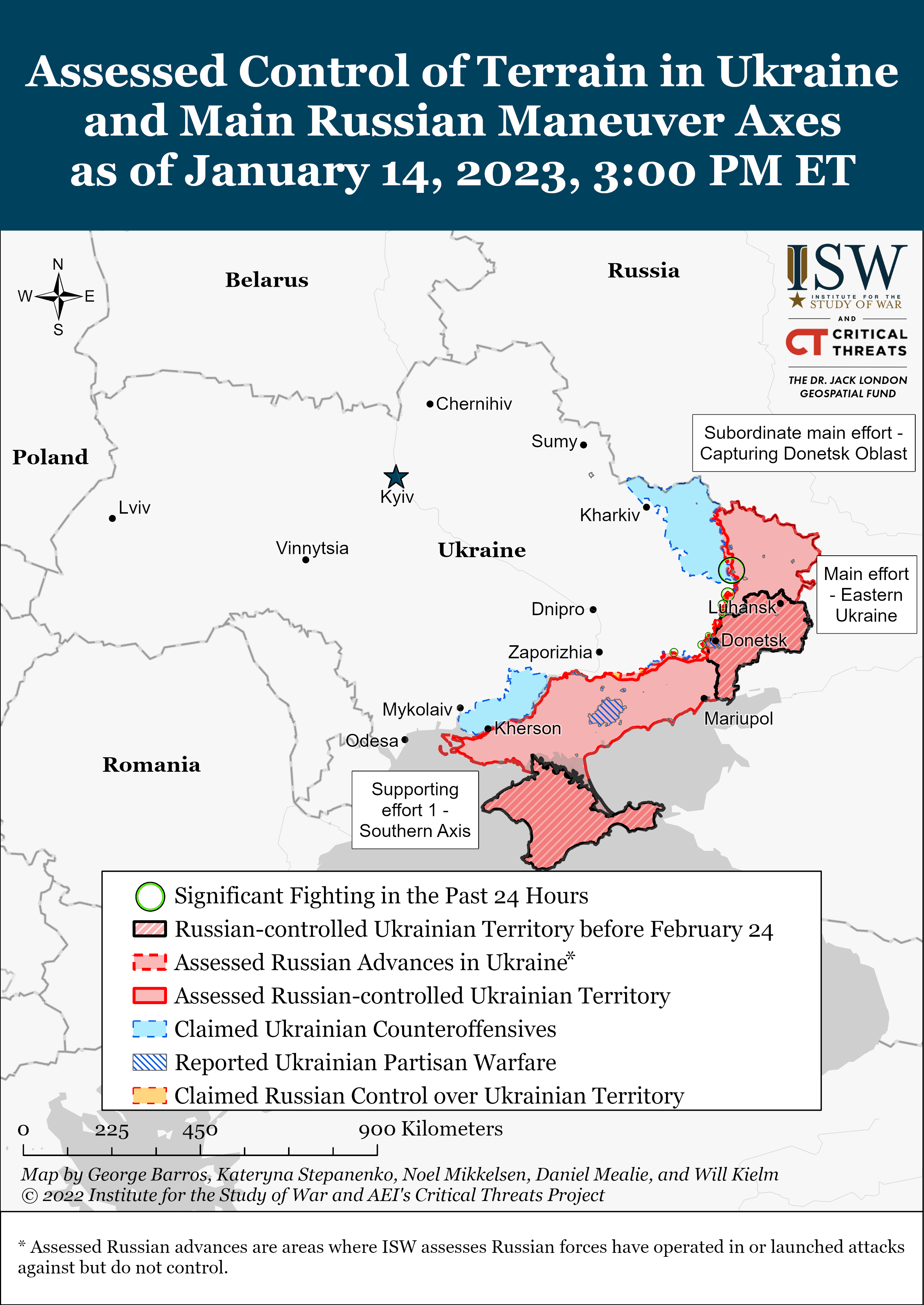 Russian Offensive Campaign Assessment, January 14, 2023 | Critical Threats