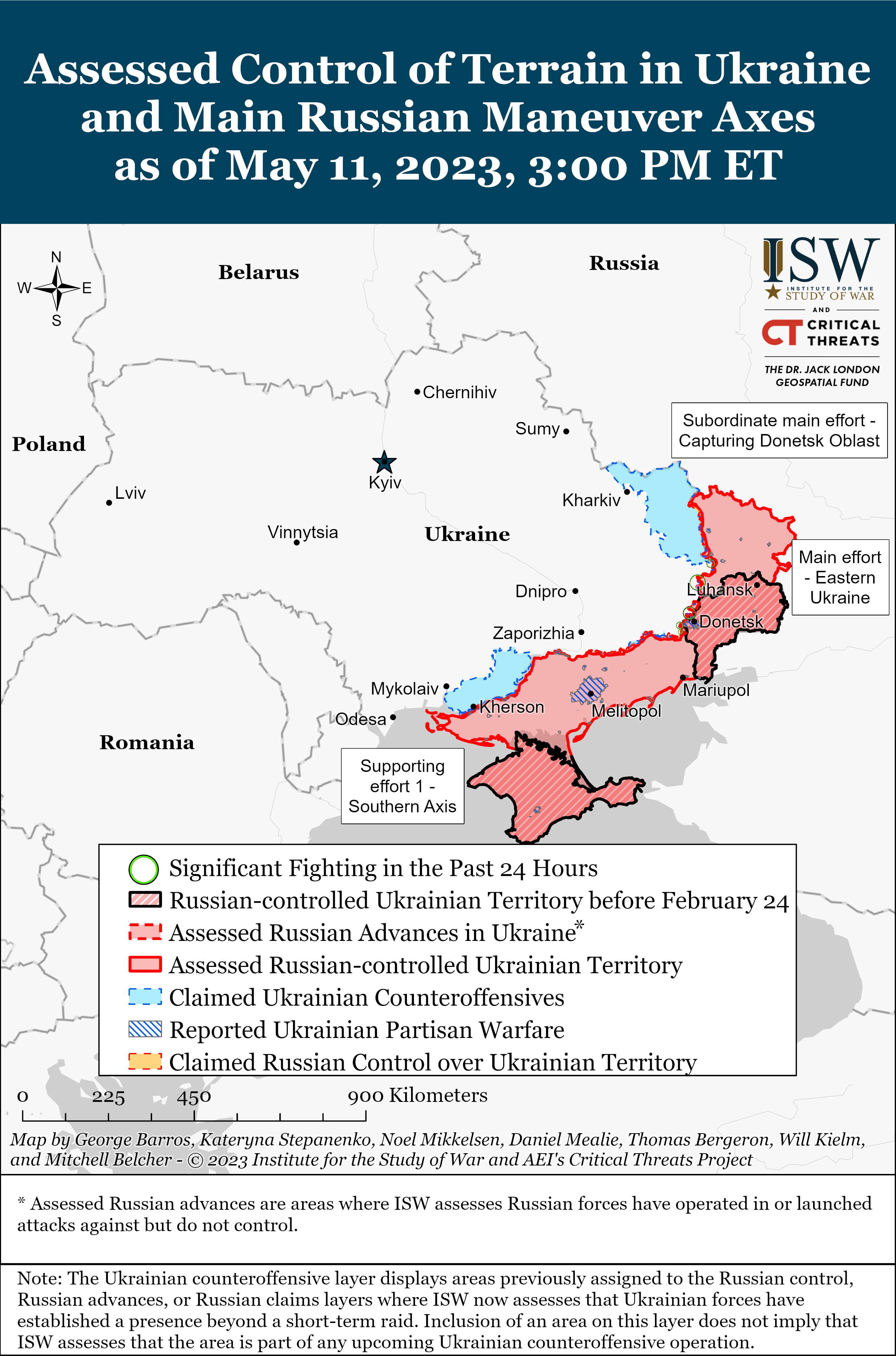 Russian Offensive Campaign Assessment, May 11, 2023 - Vimarsana News