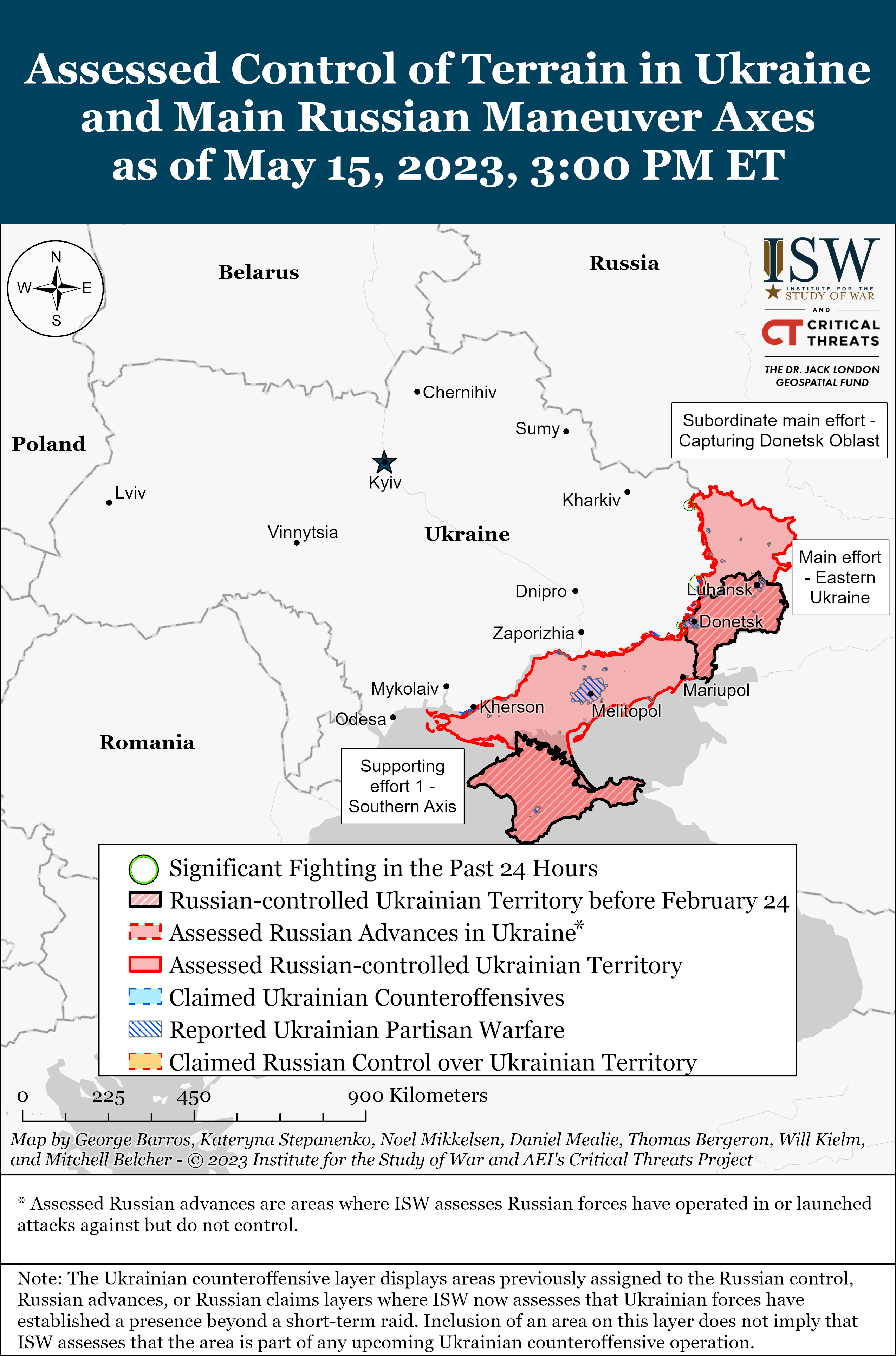 Russian Offensive Campaign Assessment, May 15, 2023 - Vimarsana News