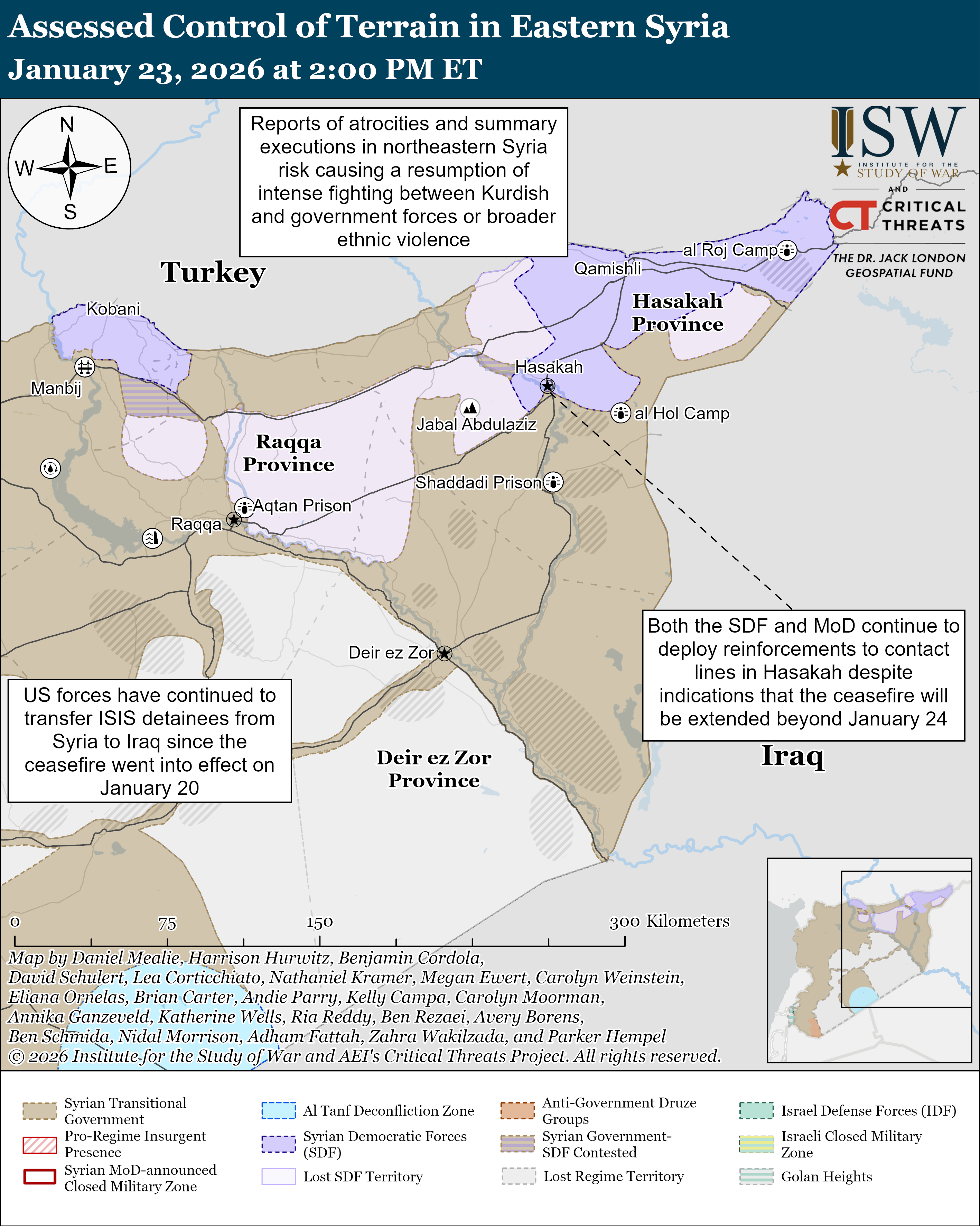 Iran Update, January 23, 2026