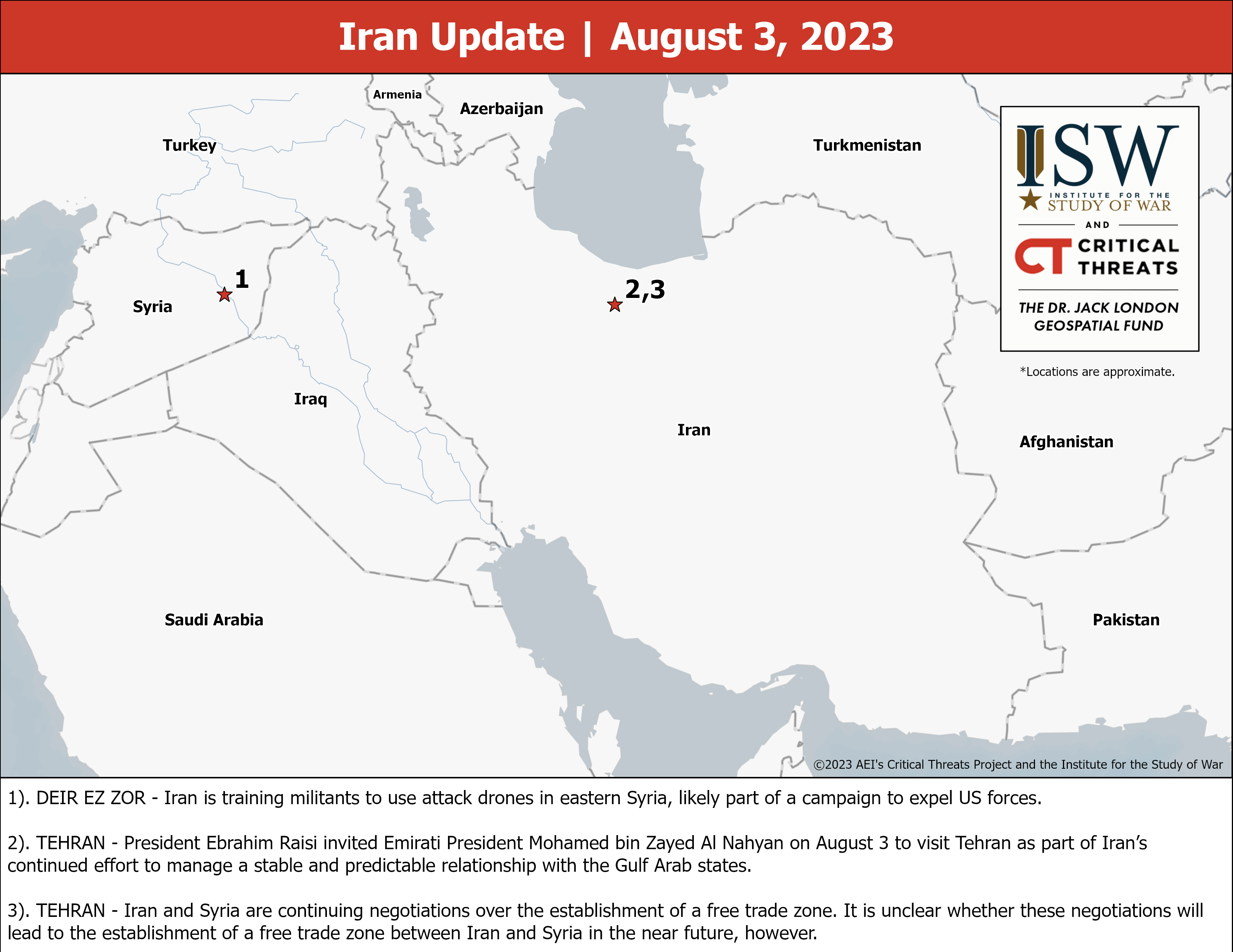 Iran Update, August 3, 2023 - Vimarsana News
