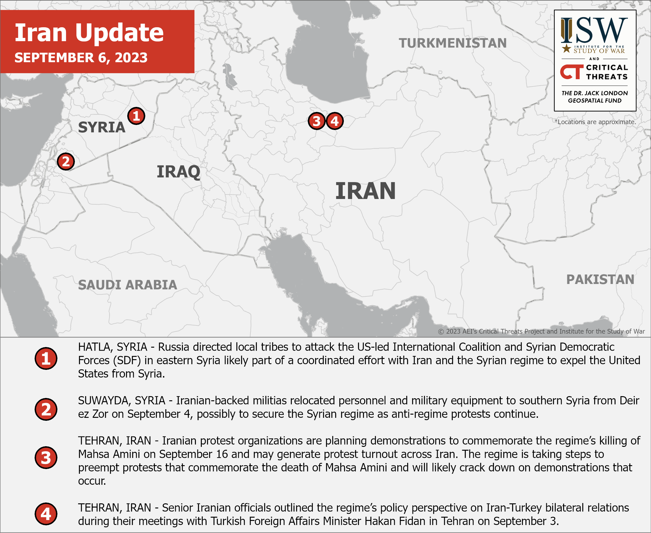 Iran Update, September 6, 2023 - Vimarsana News