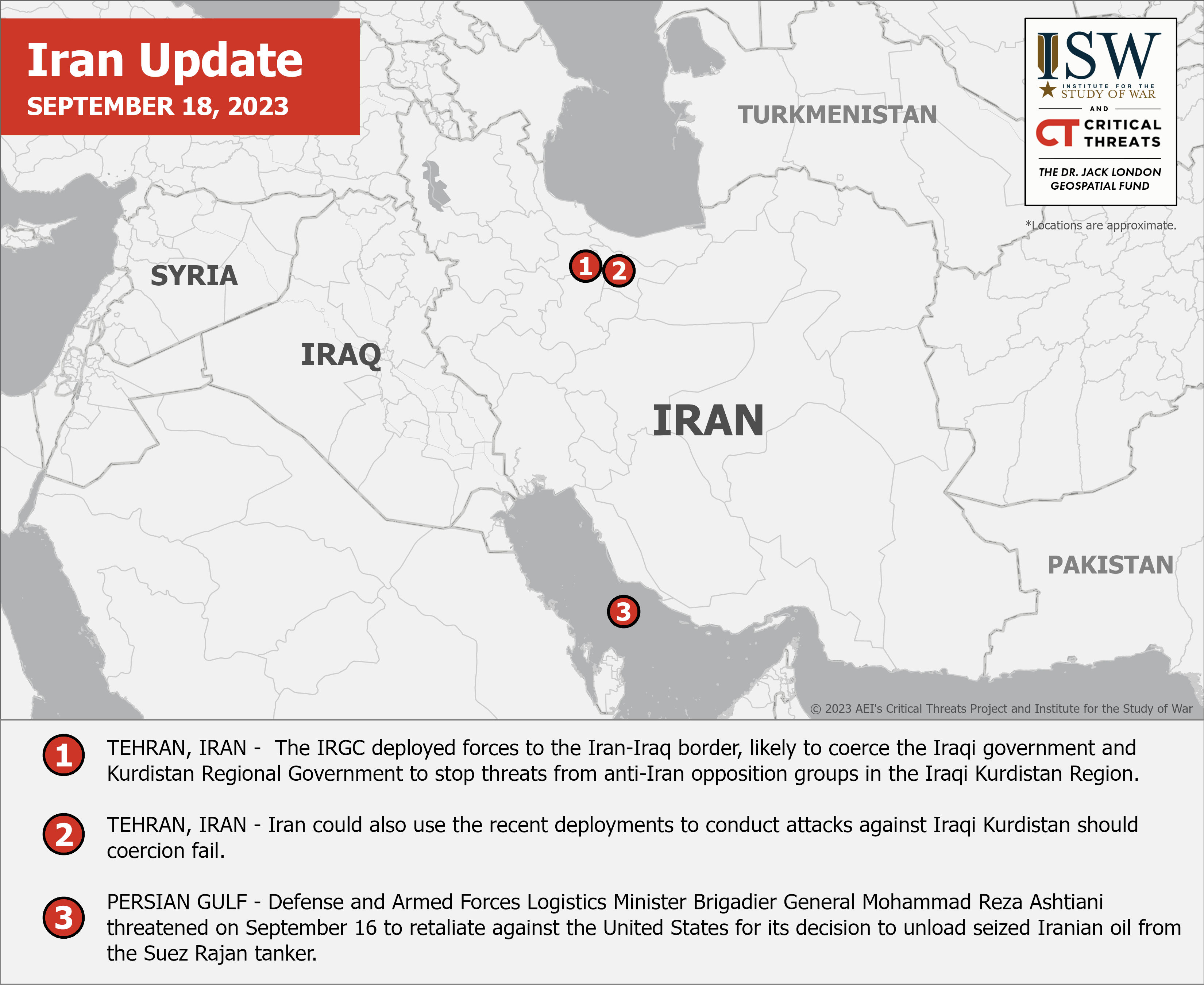 Iran Update, September 18, 2023 | Critical Threats