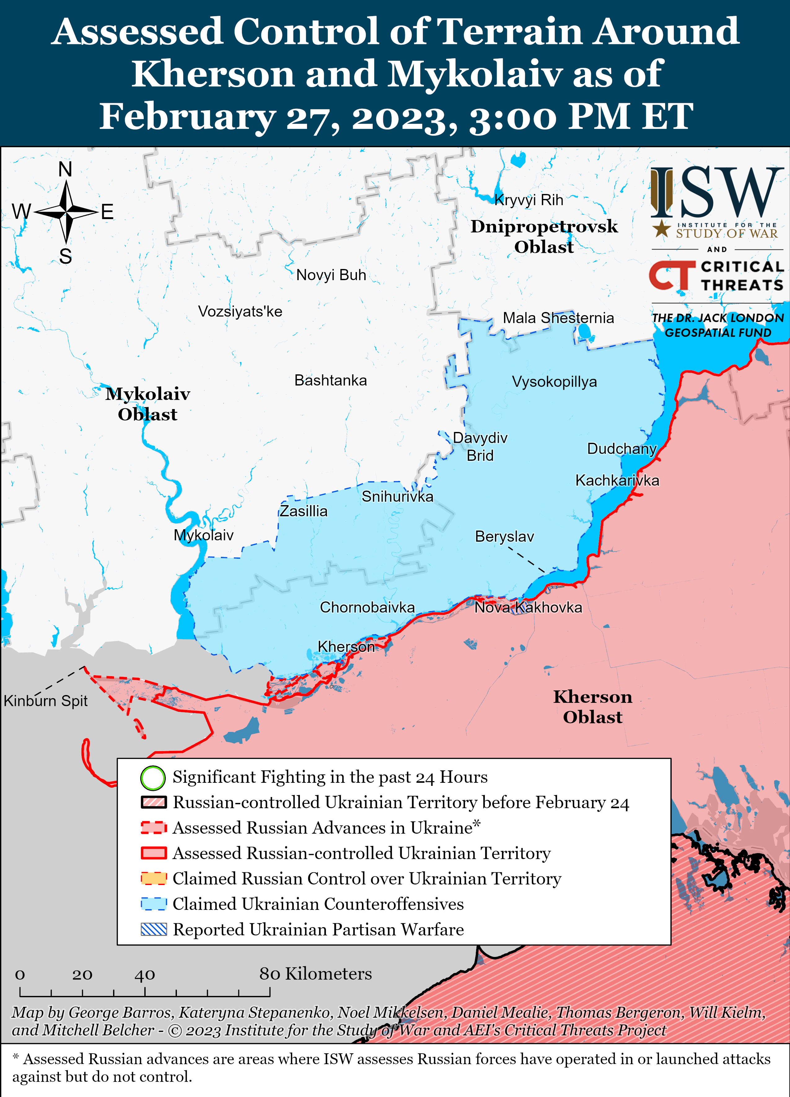 Russian Offensive Campaign Assessment, February 27, 2023