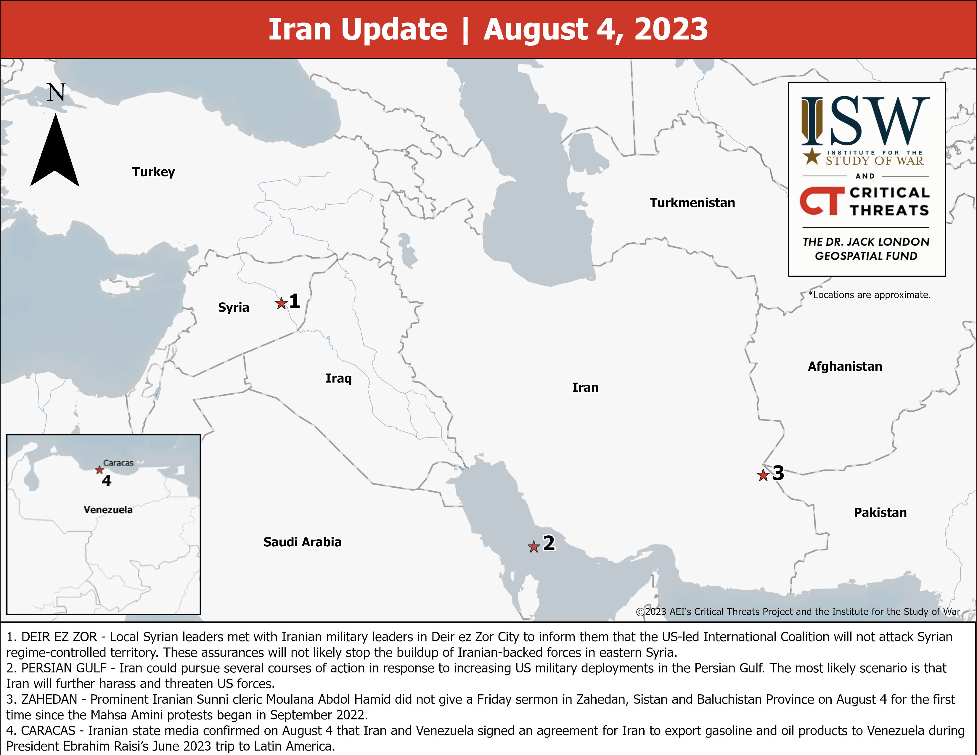 Iran Update, August 4, 2023 - Vimarsana News