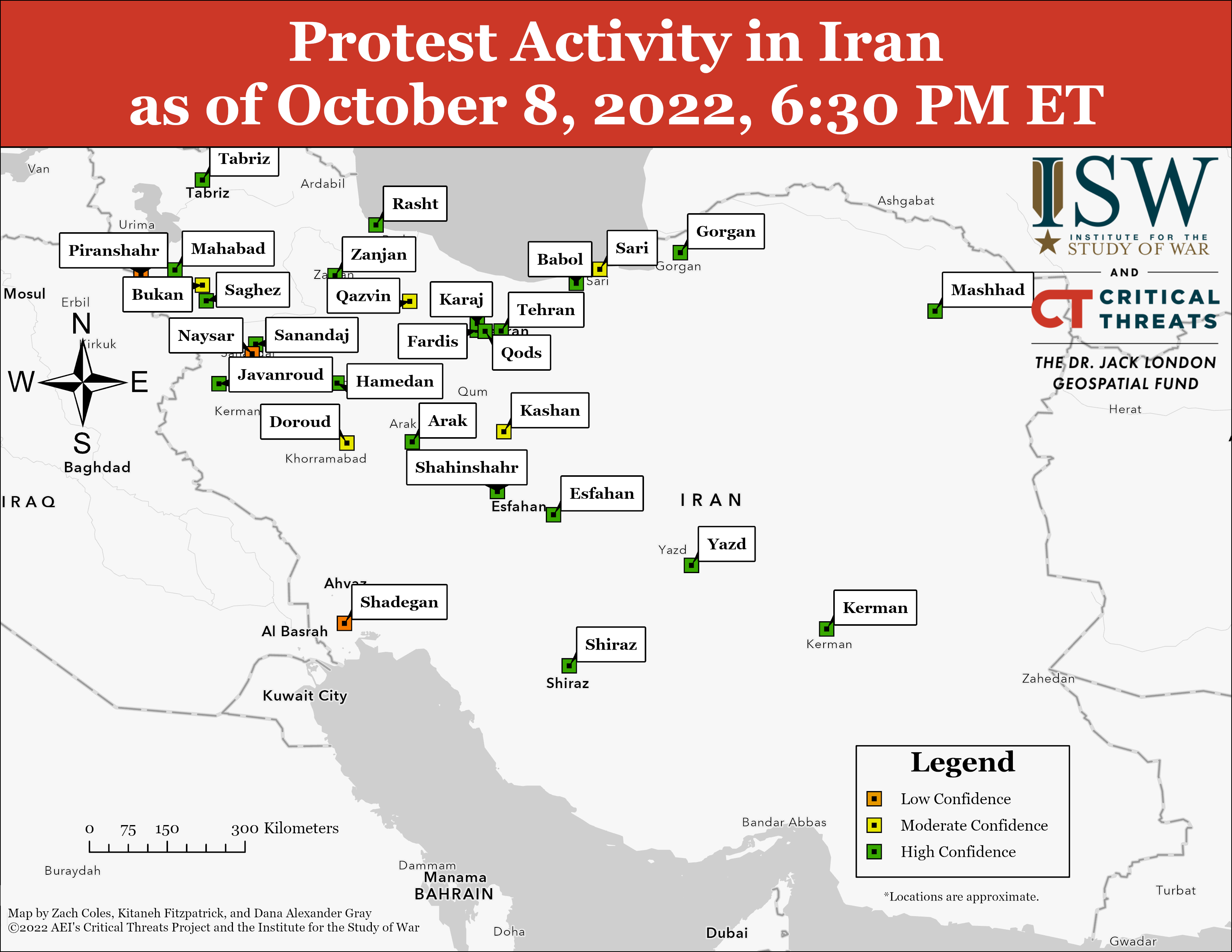Iran Crisis Update, October 8