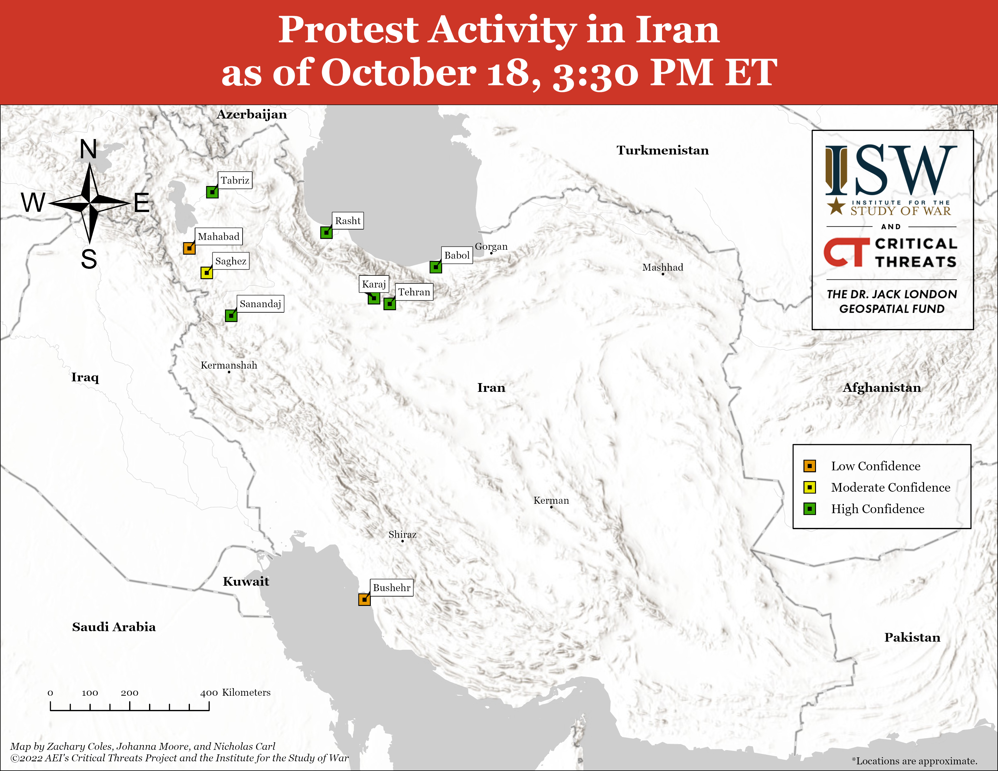 Venezuela - Irán teocracia islamista y  potencia  capitalista  zonal. - Página 16 Protest-Map-18-OCT