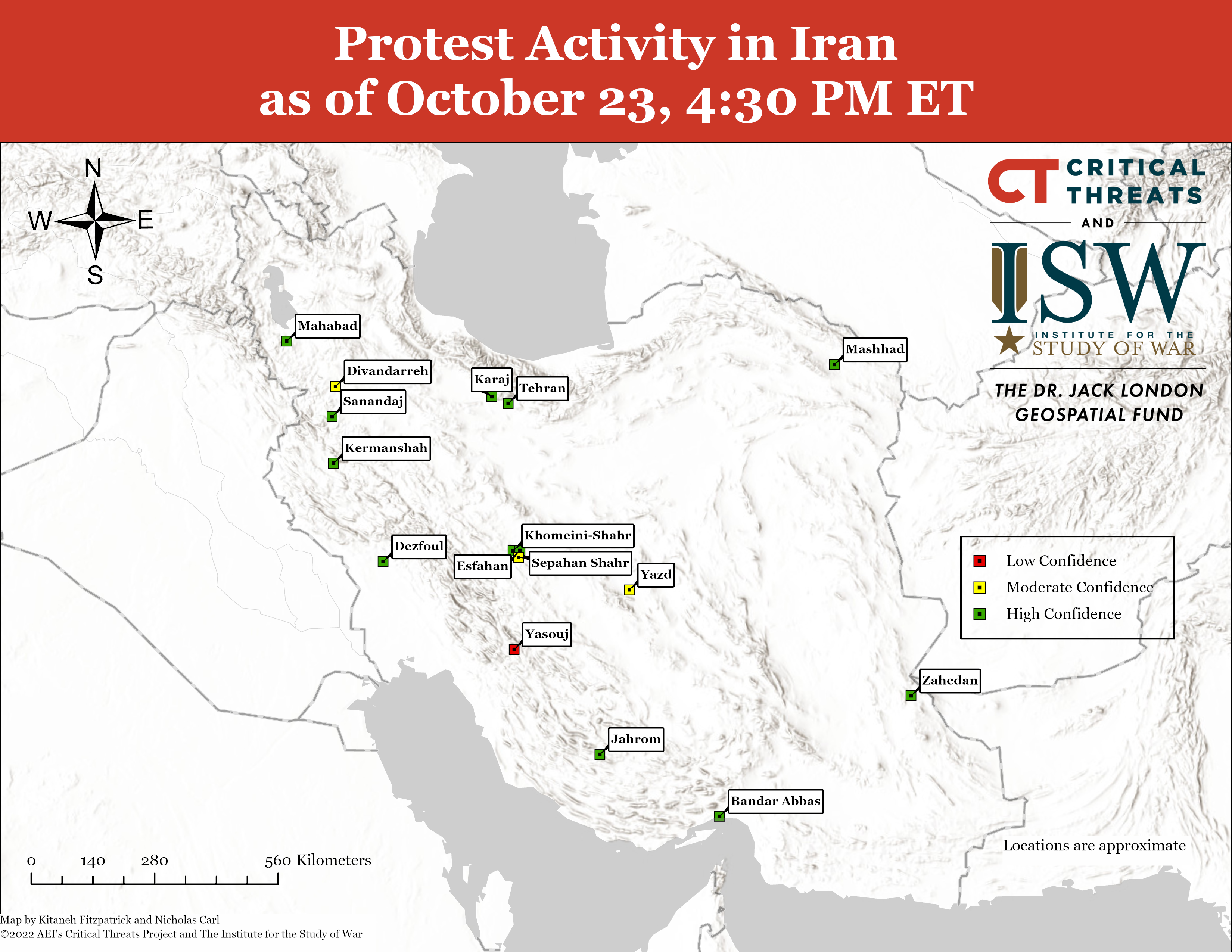 Iran Crisis Update, October 23