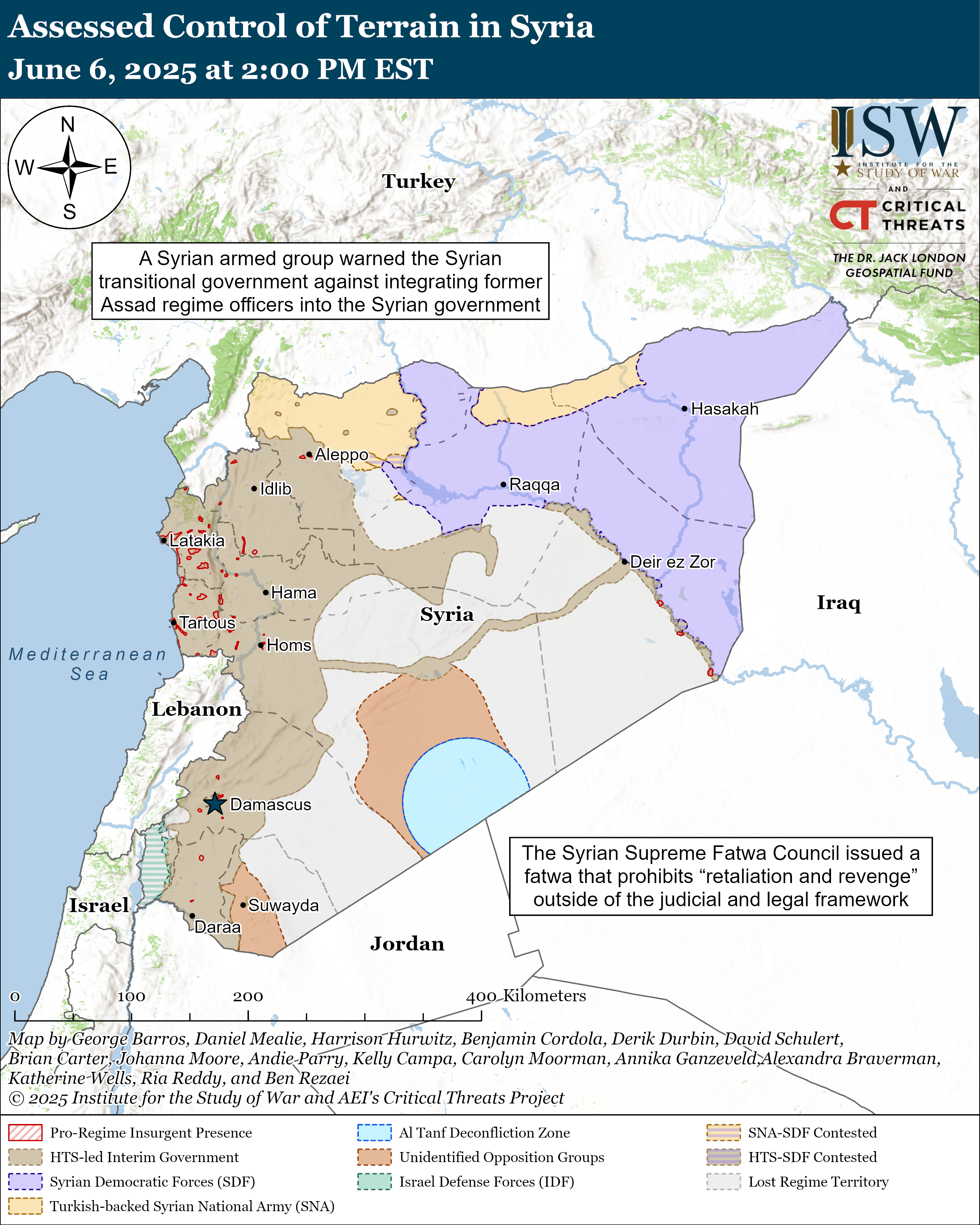 Iran Update, June 6, 2025