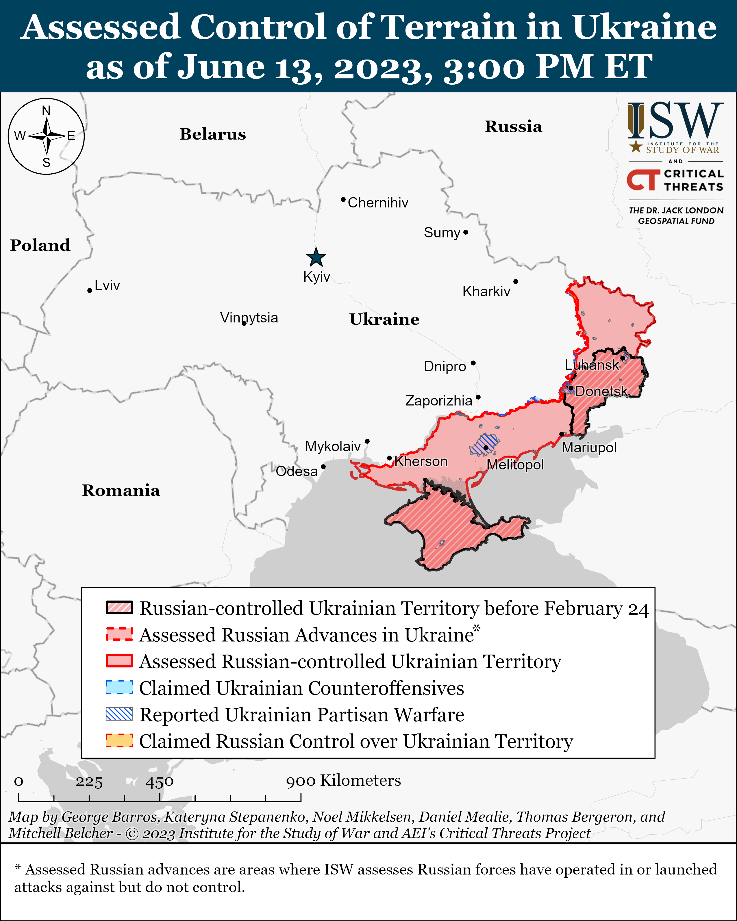 Russian Offensive Campaign Assessment, June 13, 2023 - Vimarsana News