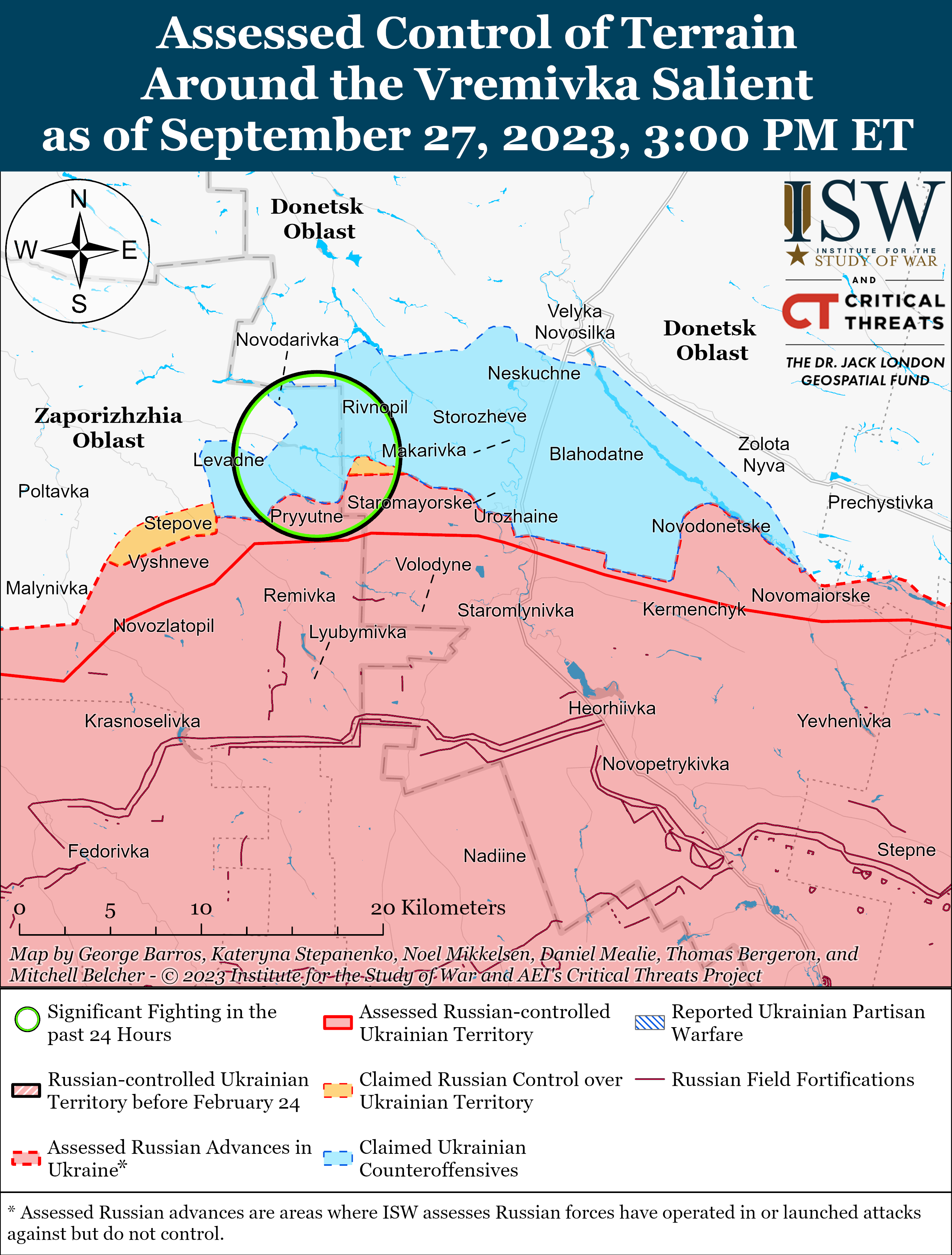 Russian Offensive Campaign Assessment, February 27, 2023