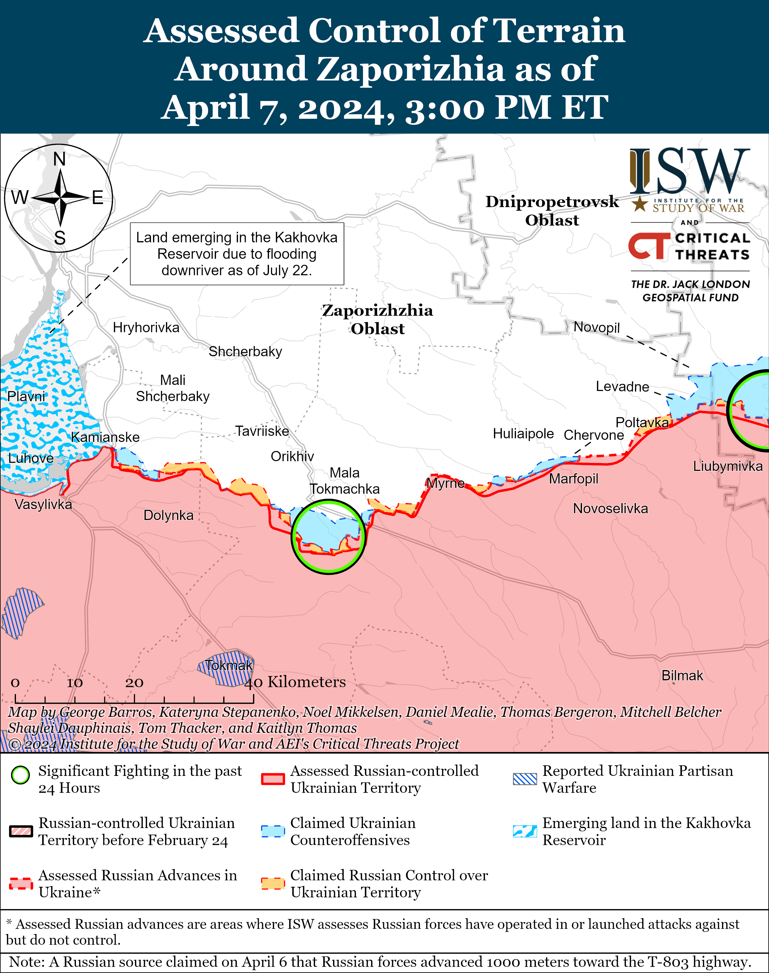 Russian Offensive Campaign Assessment, April 7, 2024 | Critical Threats