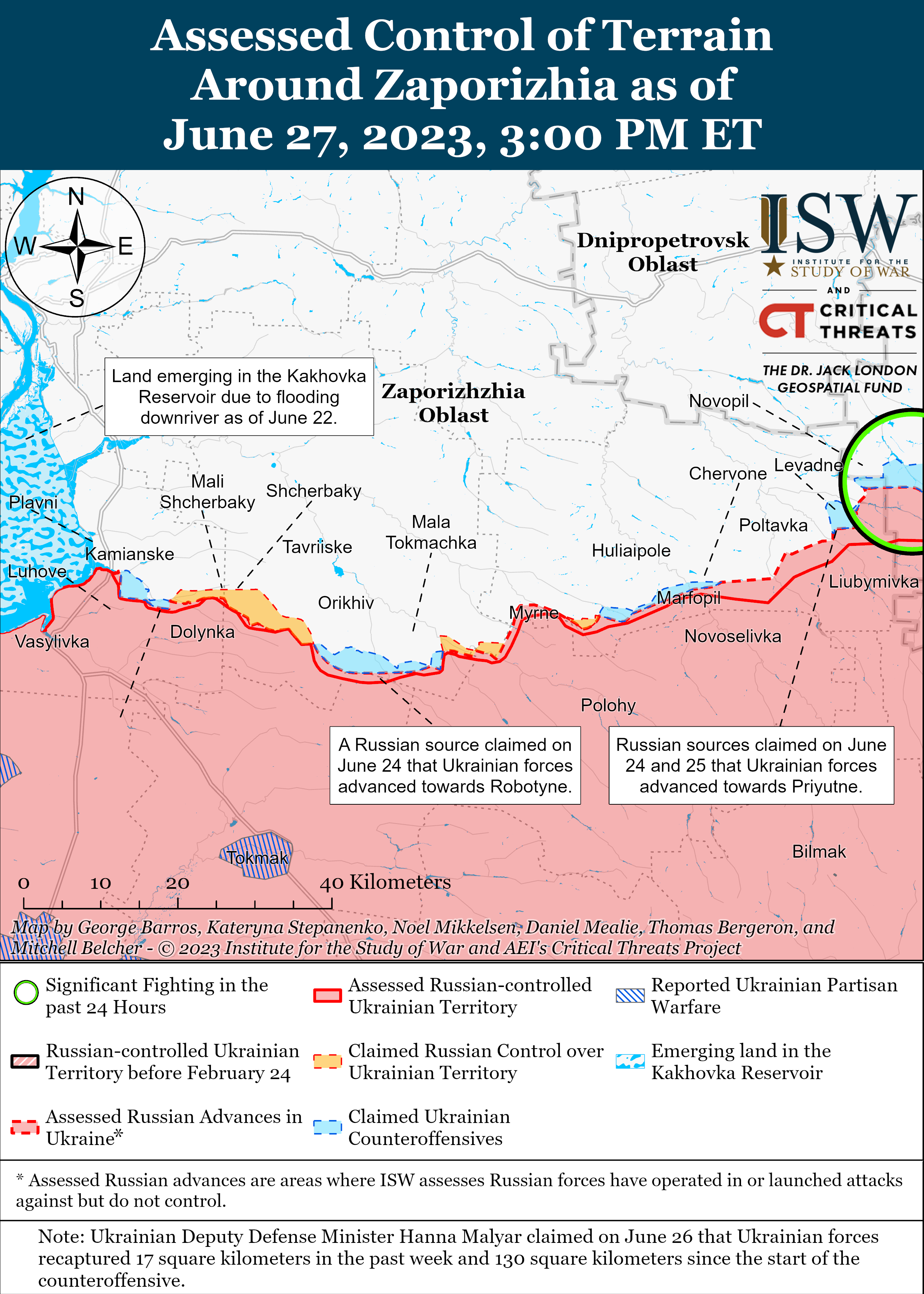 Ukraine Invasion Updates | Critical Threats