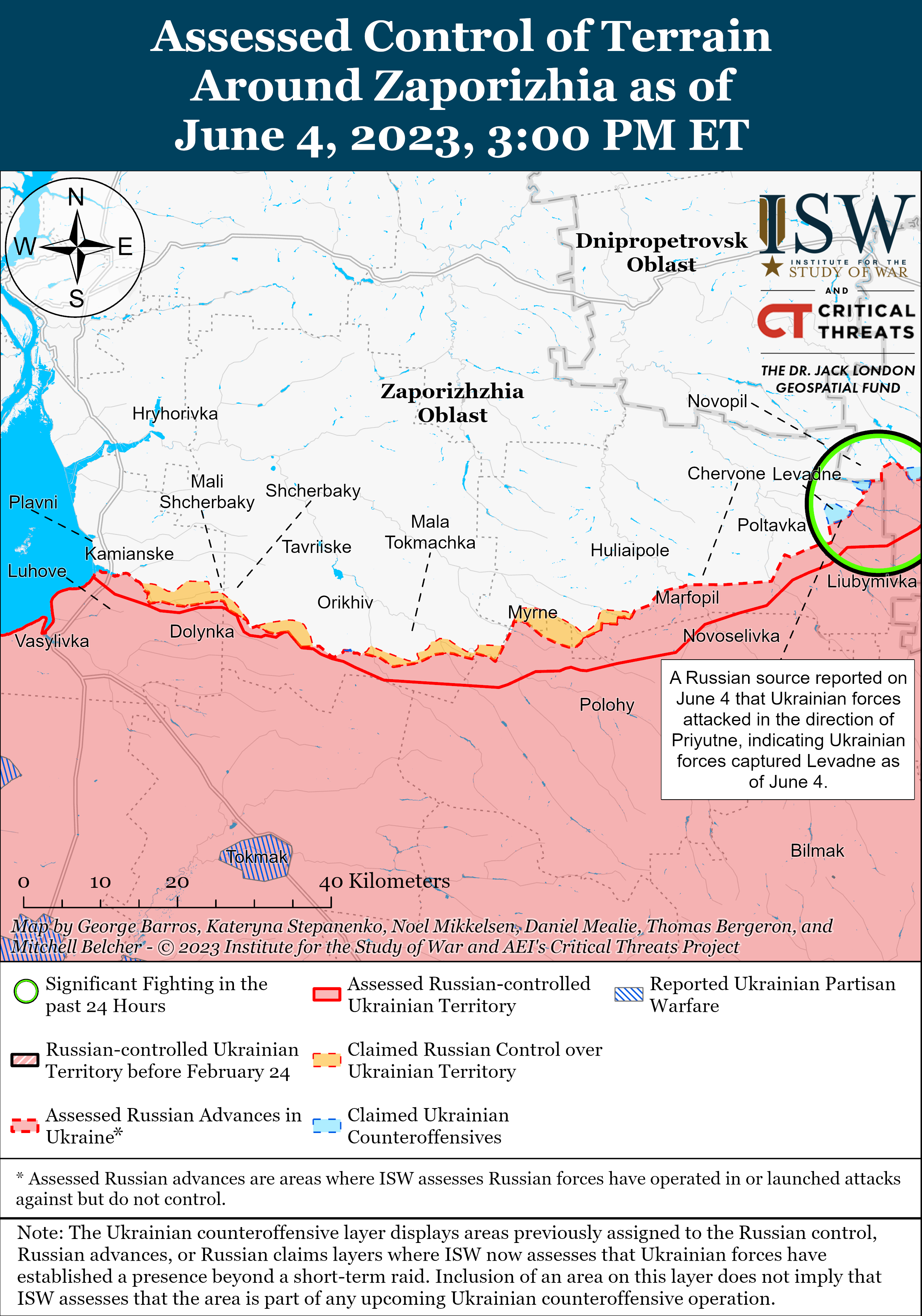Russian Offensive Campaign Assessment, June 4, 2023 | Critical Threats